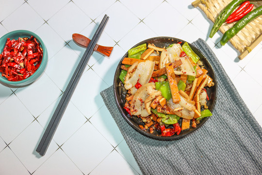 豆干回鍋肉