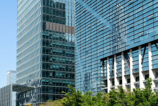 高層建筑玻璃外墻