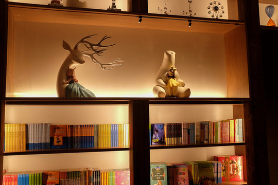 網(wǎng)紅書店圖書展示