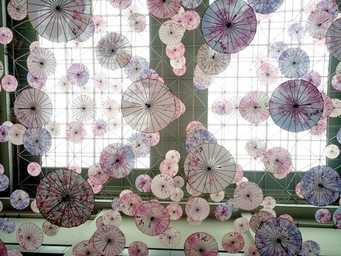 花傘吊燈裝飾