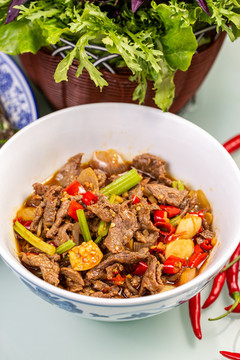 小炒黃牛肉