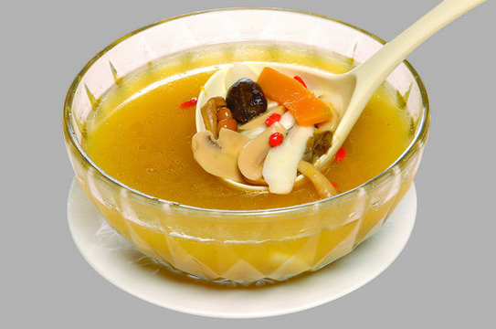 南瓜什菌湯