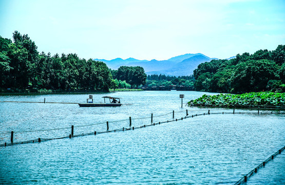 杭州西湖風光