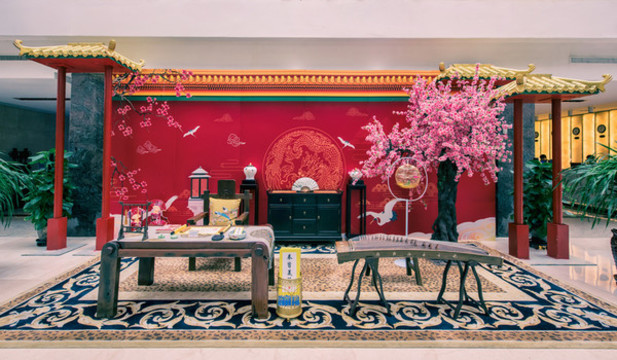 酒店中國傳統(tǒng)文化展示空間設(shè)計