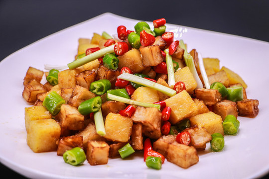 炸涼粉