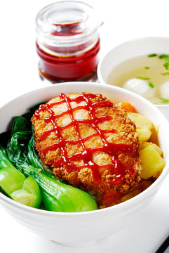 炸豬排商務餐