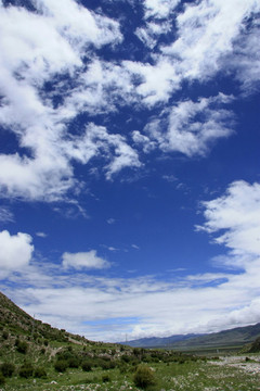 藍(lán)天白云