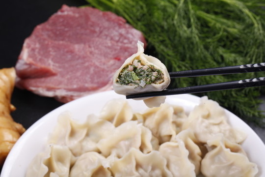 茴香豬肉水餃