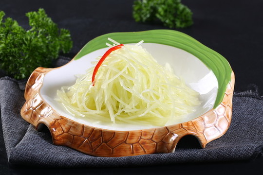 蔥油筍絲