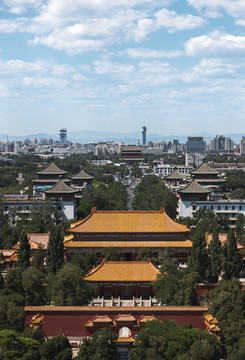 北京古建筑中轴线
