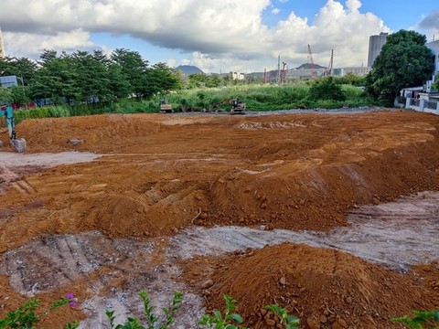 地基施工現(xiàn)場
