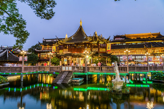 古建筑夜景