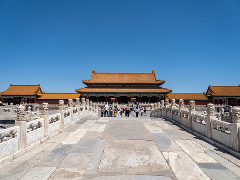 北京故宮金水橋
