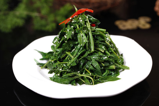 熗拌花椒芽