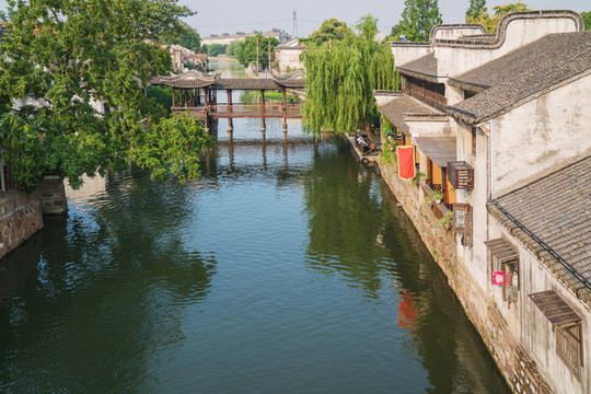 中國(guó)浙江湖州南潯古鎮(zhèn)古建筑街道