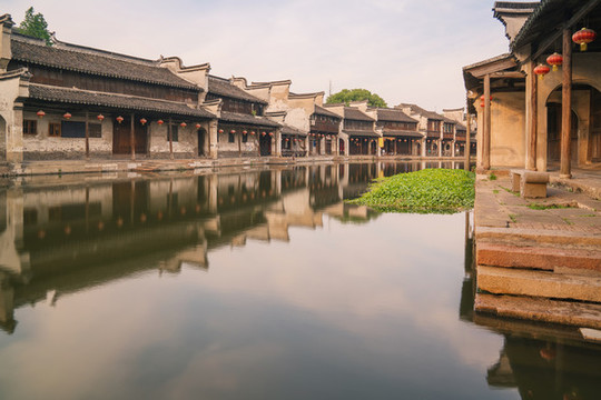 中國浙江湖州南潯古鎮(zhèn)古建筑街道