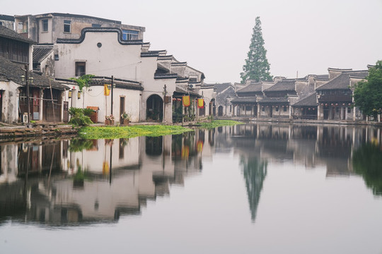 中國浙江湖州南潯古鎮(zhèn)古建筑風(fēng)光