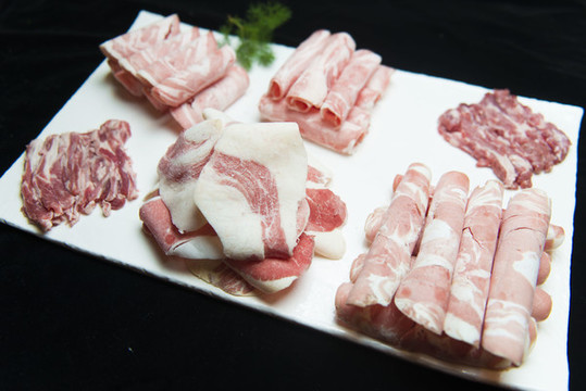 火鍋食材肉類拼盤