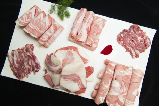 火鍋食材肉類拼盤