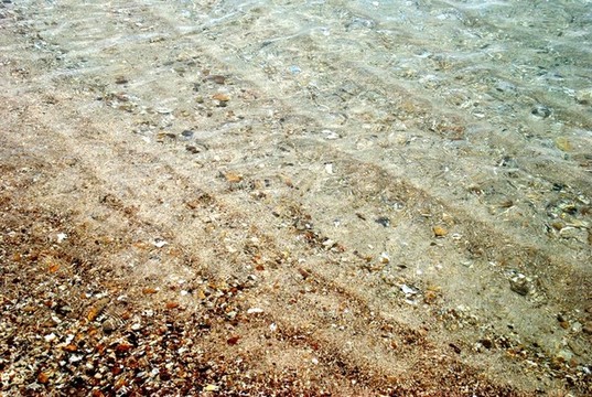 沙灘海水