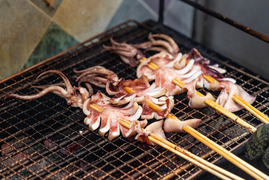 烤魷魚