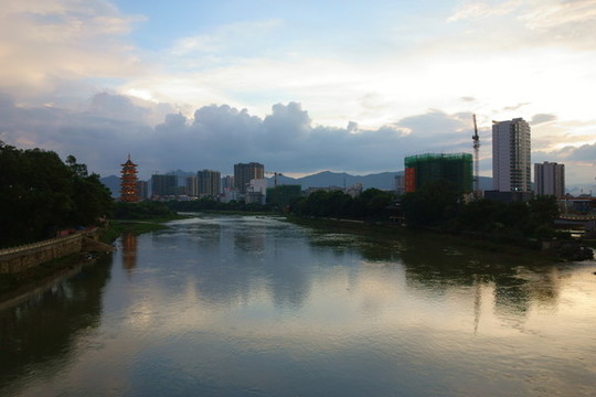 晚霞