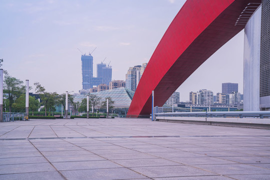 中國南京奧體中心建筑和廣場(chǎng)