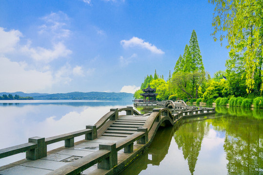 西湖風光