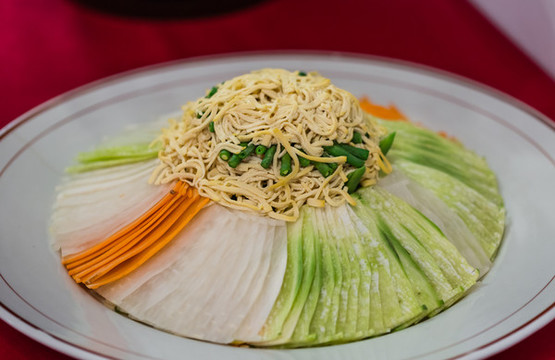 什錦古塘湯干絲