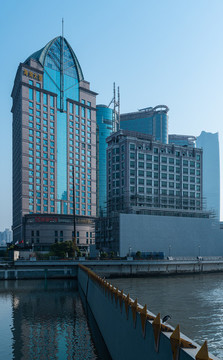 上海外灘外白渡橋陸家嘴風(fēng)光