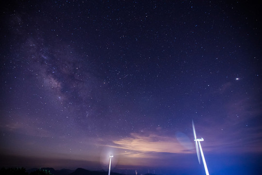 括蒼山星空
