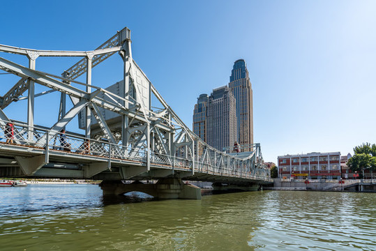 天津海河解放橋