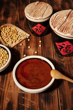 傳統(tǒng)農(nóng)家黃豆大醬
