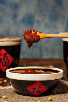 傳統(tǒng)農(nóng)家黃豆大醬