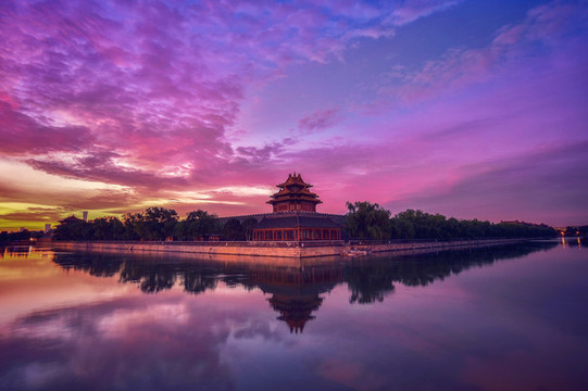 角樓夜景