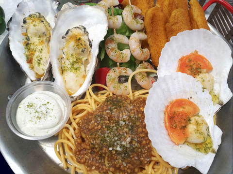 扇貝海鮮飯