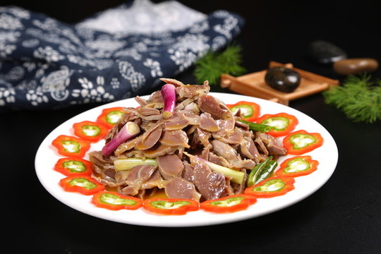 椒麻雞胗