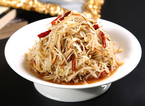 熗拌豆芽