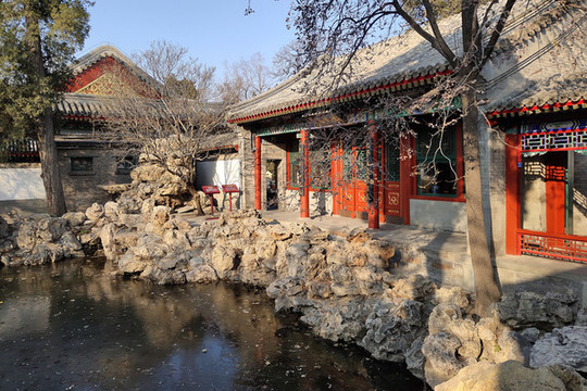 北海公園靜心齋