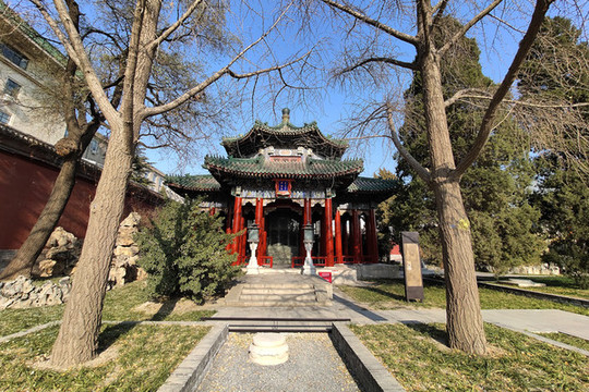 北海公園小西天萬佛樓遺址妙相亭