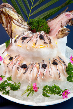 石斑魚(yú)刺身