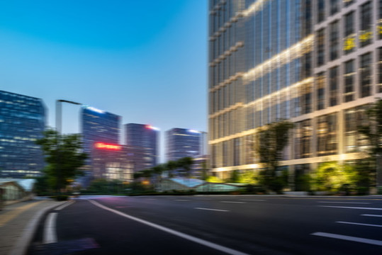 高速公路和現(xiàn)代建筑