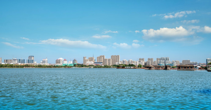 聊城城市剪影
