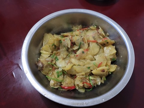 炒土豆片