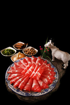 杜泊羊肉卷