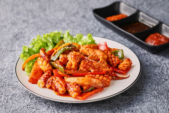 炒魷魚