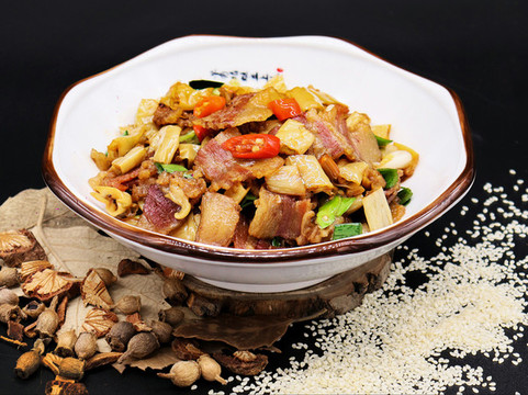 小炒風吹肉