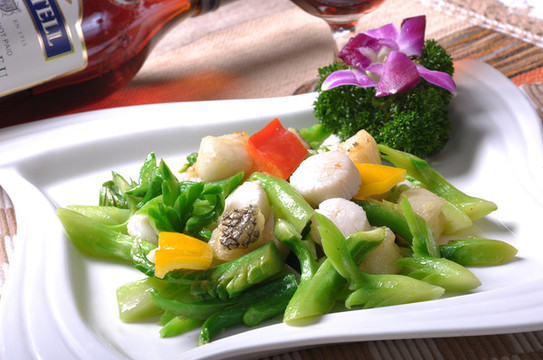 鱈魚炒蘭度