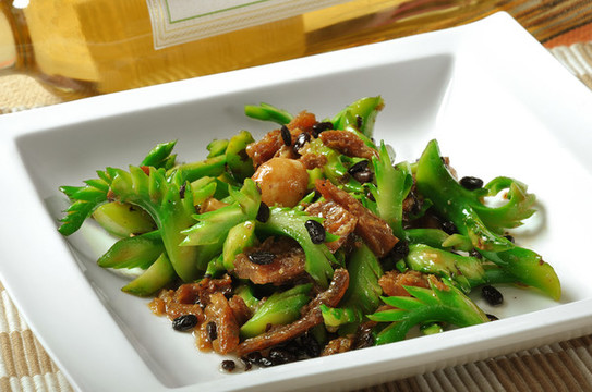 豆豉鯪魚(yú)炒介蘭