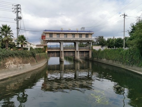 河流閘門